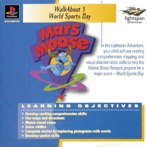 Mars Moose Adventure - WalkAbout 3 - World Sports Day (USA) Cover